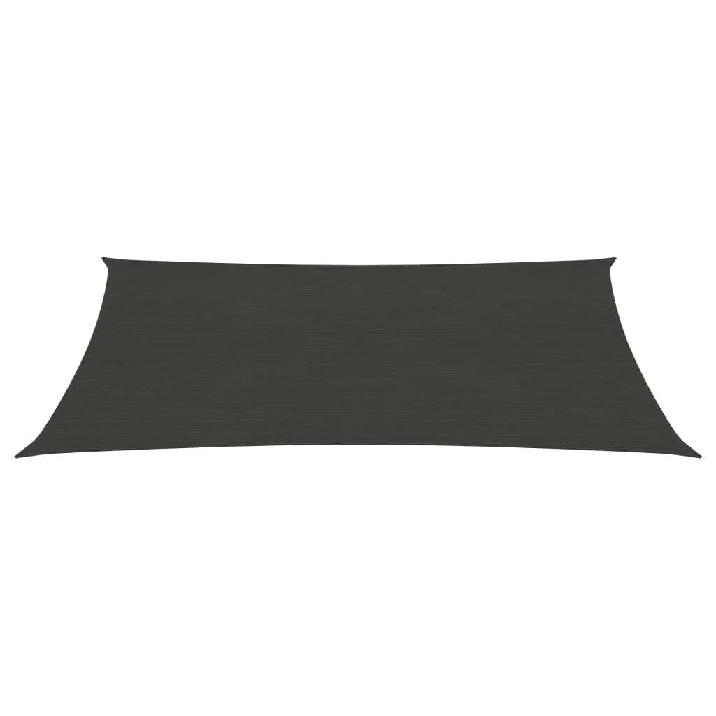Vela ombreggiante/ombrellone 160 g/m² 3 x 4 m HDPE antracite 02_0008922