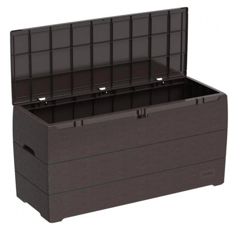 Baule in PVC Duramax 116,5 x 45 x 56 cm, colore Marrone, 270 litri