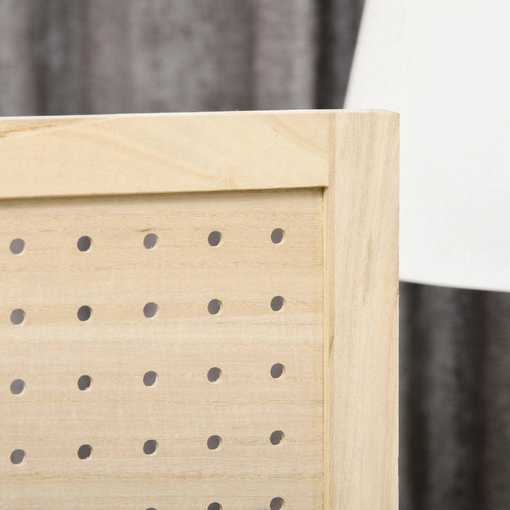 Libreria a pannelli ¨C zephmum ¨C 152x144.5 cm in legno naturale
