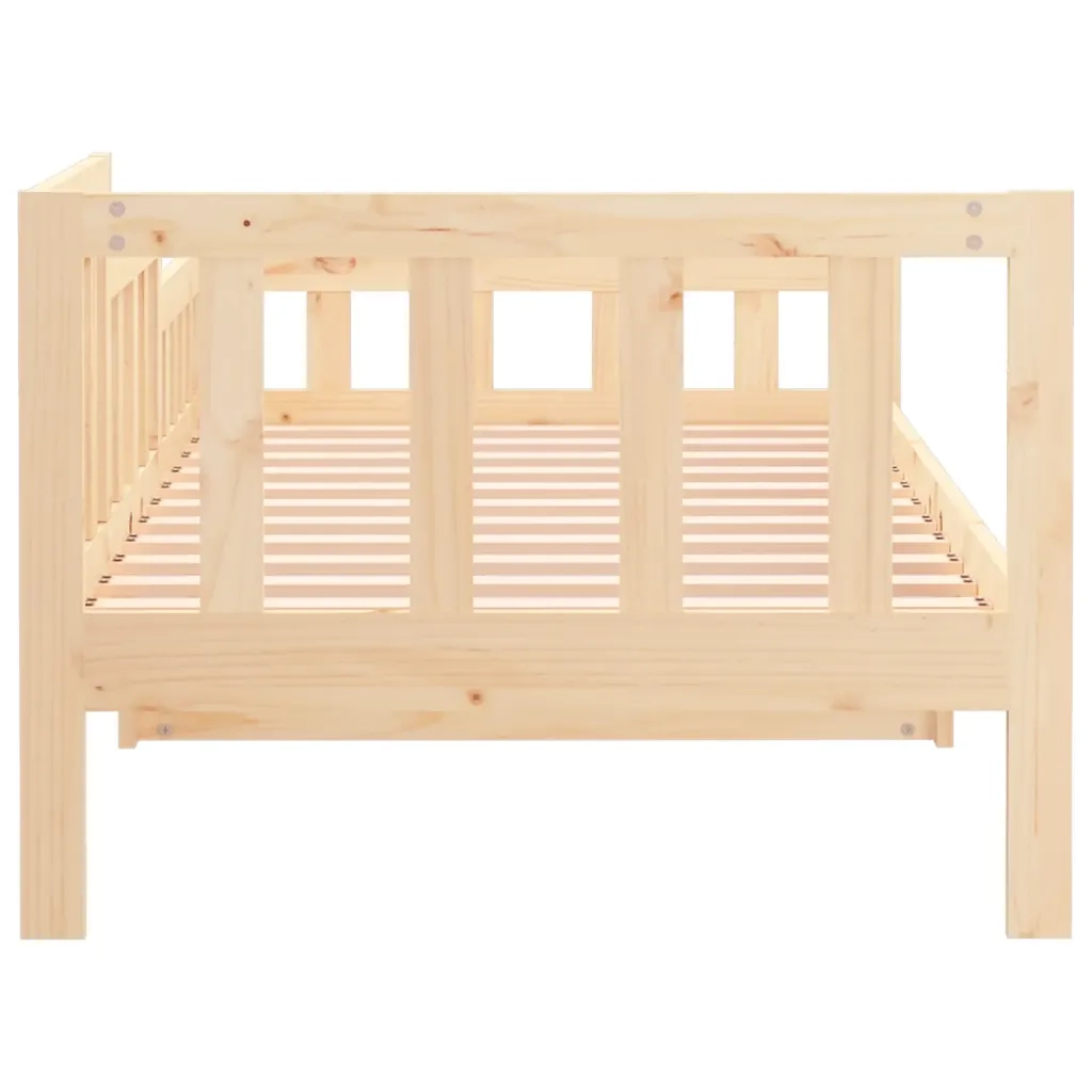 Dormeuse senza Materasso 80x200 cm in Legno Massello di Pino 820721