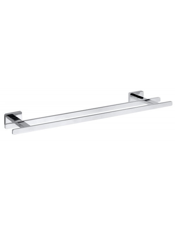 Portasciugamani doppio a parete NIKI 55 x11,7 x3,6 cm