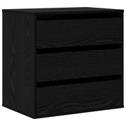 Mobile contenitore moderno con cassetti 60 x 41 x 58 cm in legno composito nero 02_0052155