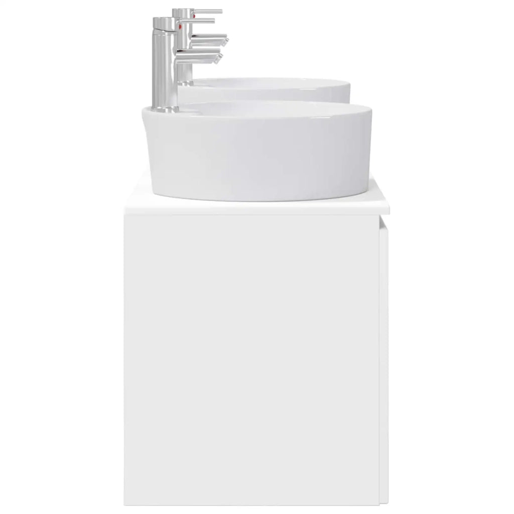 Set di Armadi da Bagno 3 pz Bianco 49,5 x 44,5 x 65 cm 3405677