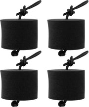 Kit di chiusura di scupper 4 pezzi - Kit di manutenzione EVA - Impermeabile - Flessibile - Per kayak con sedile - Adatto per diametro di foro fino a 3,1 cm