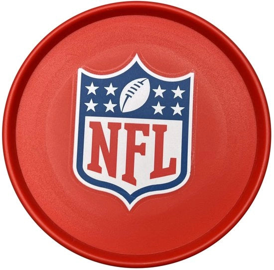 Set di football americano con 4 sostegni - plastica 9 cm di diametro
