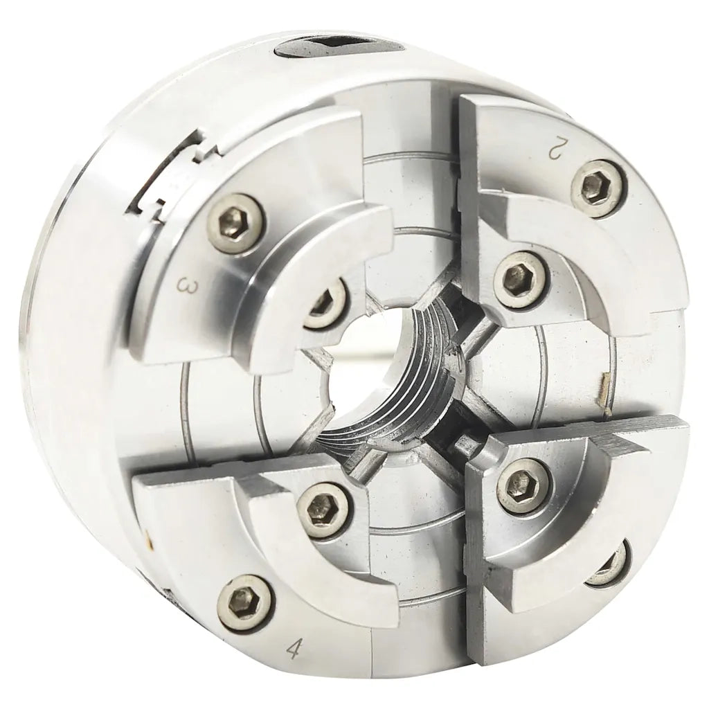 Mandrino per Legno a 4 Griffe M33 in Acciaio Argento 96 mm CFW1014325