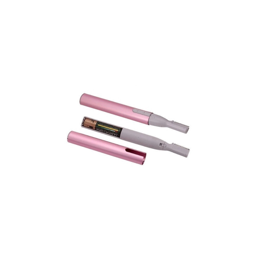 Trade Shop - Rasoio Pettine Taglia Modella Rasa Sopraciglia Sopracciglie A Batterie Rimuovi -