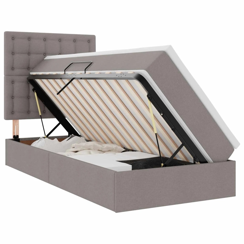 Letto con contenitore e materasso Talpa 90 x 190 cm Poliestere