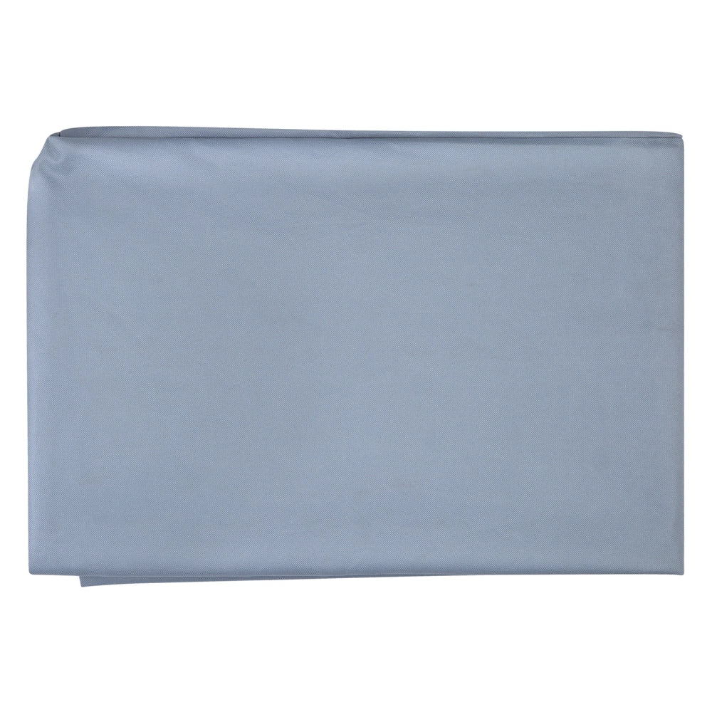 Copertura per mobili da giardino Copertura antipioggia in PVC grigio poliestere 155 x 155 x 90 cm