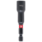 Einhell Accessories Chiave a Bussola Esagonale Magnetica Attacco 1-4'' E 6.3 10 mm Cromo Vanadio