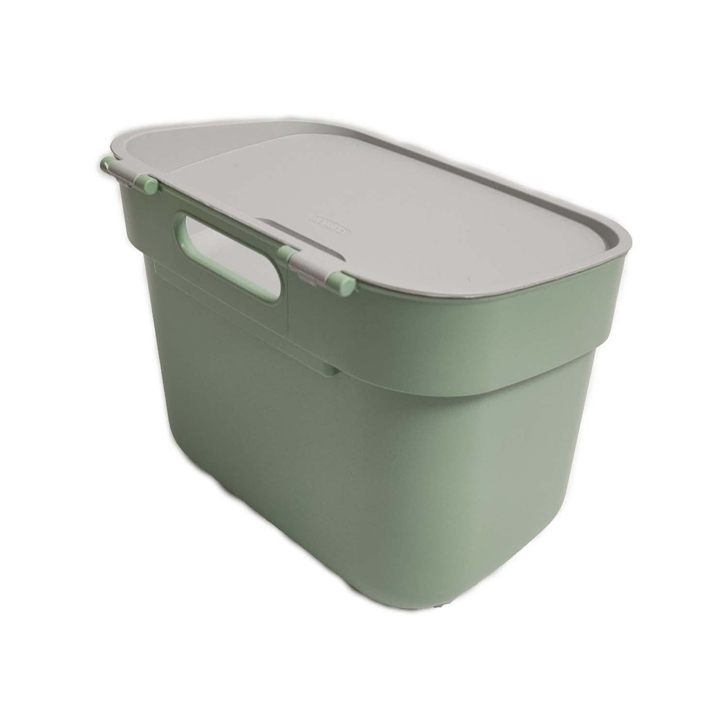 PATTUMIERA CURVER READY VERDE / GRIGIO LT. 5 CON FERMA BUSTA