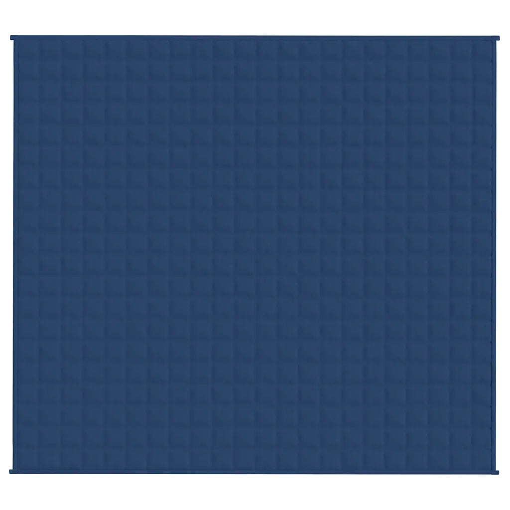Coperta Ponderata Blu 200x225 cm 13 kg Tessuto 350799