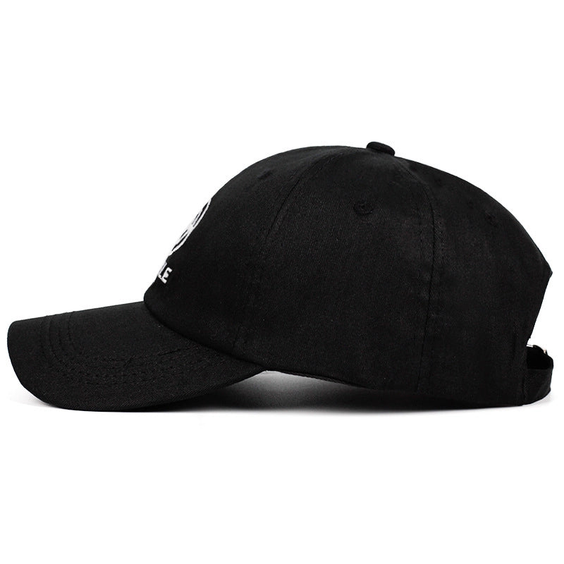 Cappellini da baseball per coppie con ricamo LOVE YOU, neri