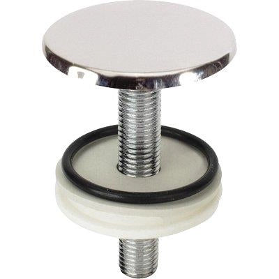 TAPPO COPRIFORO SANITARI ABS - CROMATO MM 50 CF=PZ 10- 1 confezioni