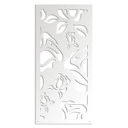 ADENIUM - Pannello in PVC traforato - Parasole Colore: bianco, Misura: 73x148 cm
