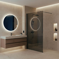 Parete Doccia Rea Flexi Grey / Titan 110