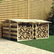 Pergole con Tetto 4 pz 100x90x100 cm Legno di Pino Impregnato cod mxl 73392