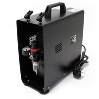 Compressore da aerografo AF186A con serbatoio aria, un cilindro 4 bar e spegnimento automatico