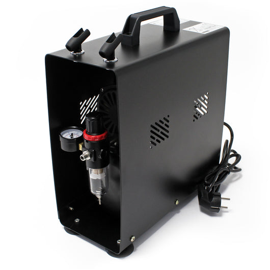 Compressore da aerografo AF186A con serbatoio aria, un cilindro 4 bar e spegnimento automatico