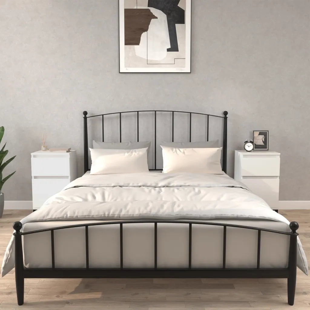 Comodini 2pz Bianchi 40x35x70 cmcod mxl 78659