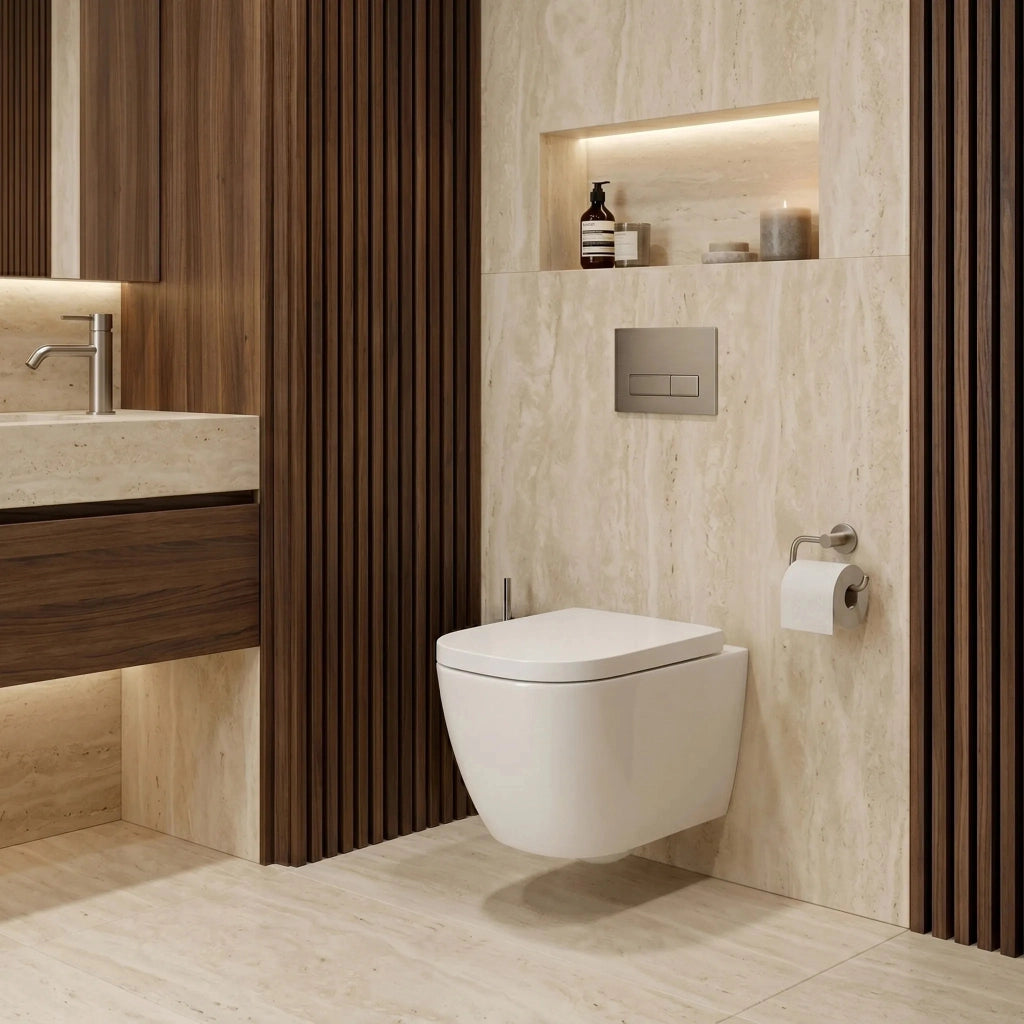 Vaso Wc Sospeso Rea Cubik Mini Tornado