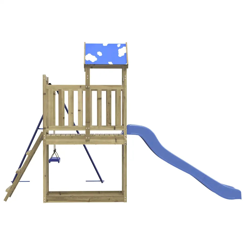 Set da Gioco da Esterno in Legno di Pino Impregnato 3279078