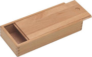 Scatola per pennarelli in legno con coperchio scorrevole - Legno di betulla finemente verniciato - 1 pezzo