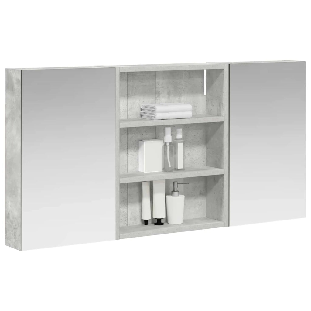 Set di Armadi da Bagno con lo scaffale 3 pcs 100 x 10,5 x 50 cm 3403683
