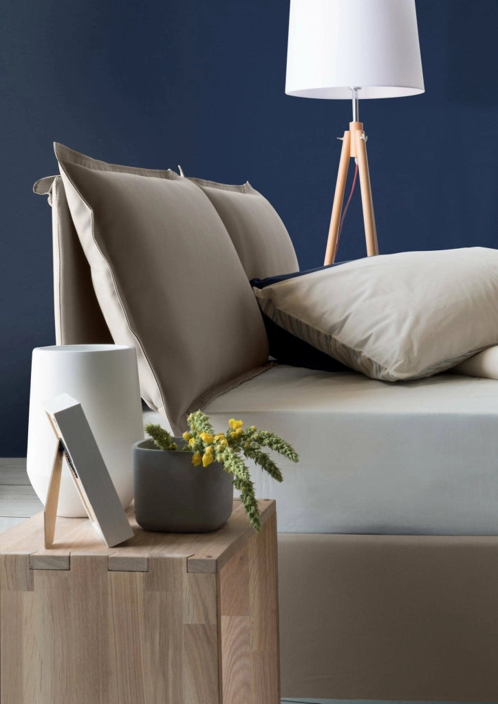 Letto Matrimoniale Aris, Letto Matrimoniale Sfoderabile Made in Italy, Grigio Tortora\