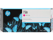 HP Cartuccia di inchiostro magenta 738 DesignJet da 300 ml