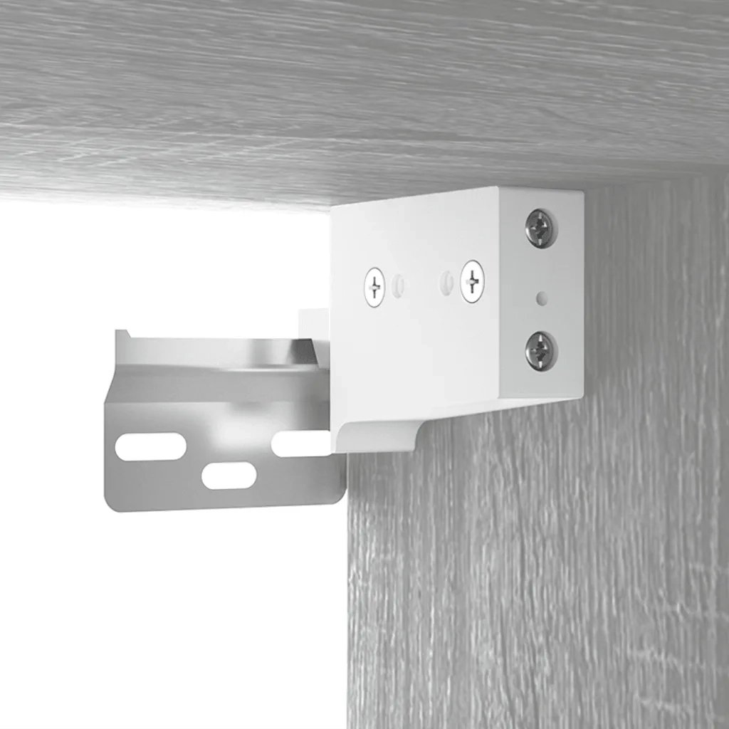 Armadietto a Muro | Mobile a Parete Grigio Sonoma 35x34x90cm in Legno Multistrato