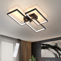ZMH Lampada da soffitto plafoniera LED metallo design moderno