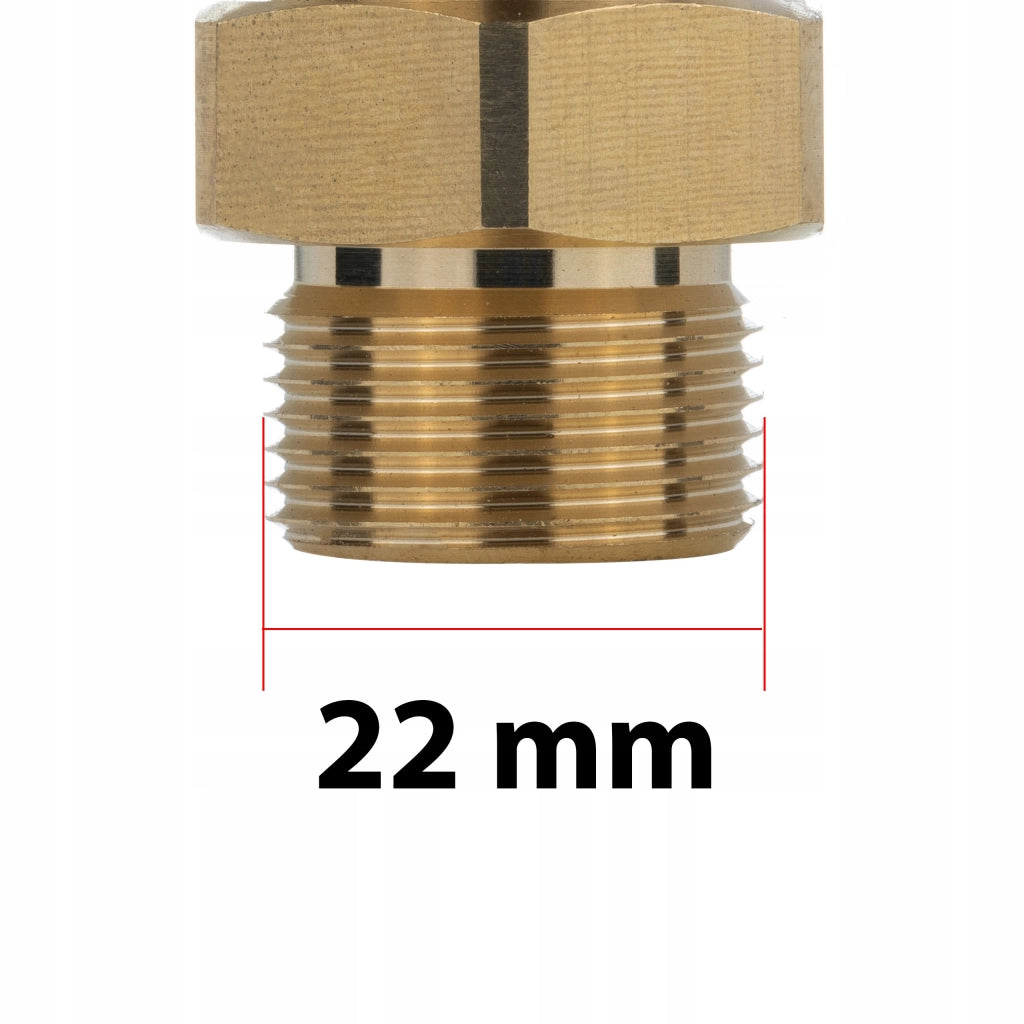 Ugello Rotante Angolare 90° – Compatibile con Idropulitrici M22x1,5