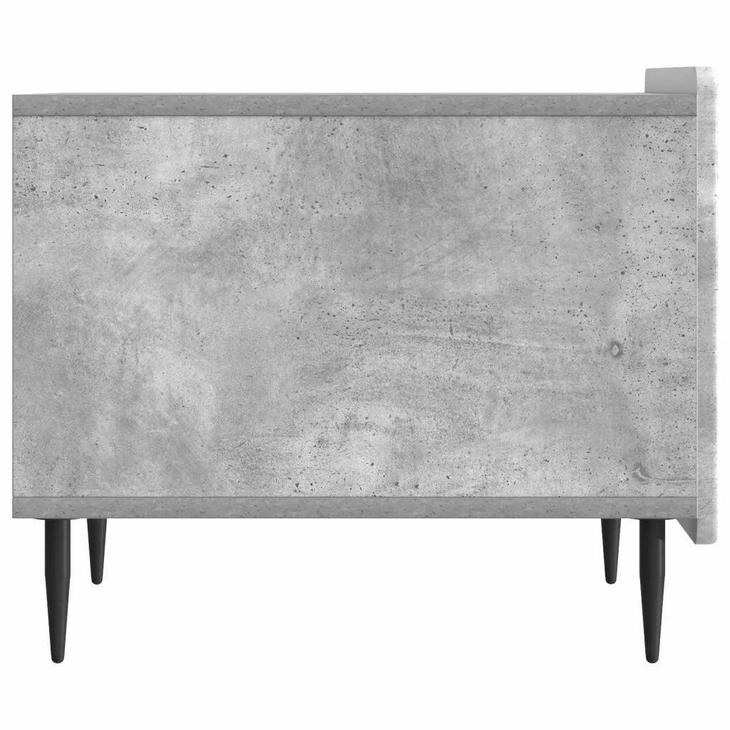 Tavolino da salotto con cassetto Grigio Cemento 49 x 50 x 42 cm
