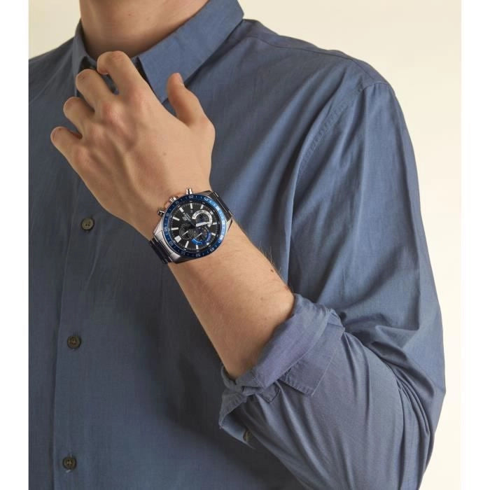 CASIO - Orologio in acciaio inossidabile - EDIFICE - Grigio