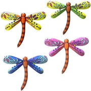 Decorazione di Giardino Metallica con Libellula Viva - Decorazione di Muro Esterno - Decorazione di Muro per Giardino - Decorazione del Cancello - Ornamento per la Rimozione - Ideale come Regalo