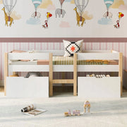 Letto per bambini 90x200 cm - Xylo - Pino bianco