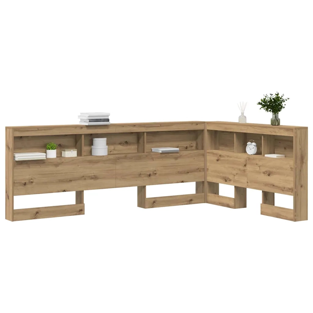 Testata contenitore Rovere artigianale 120 cm Legno multistrato 3335484