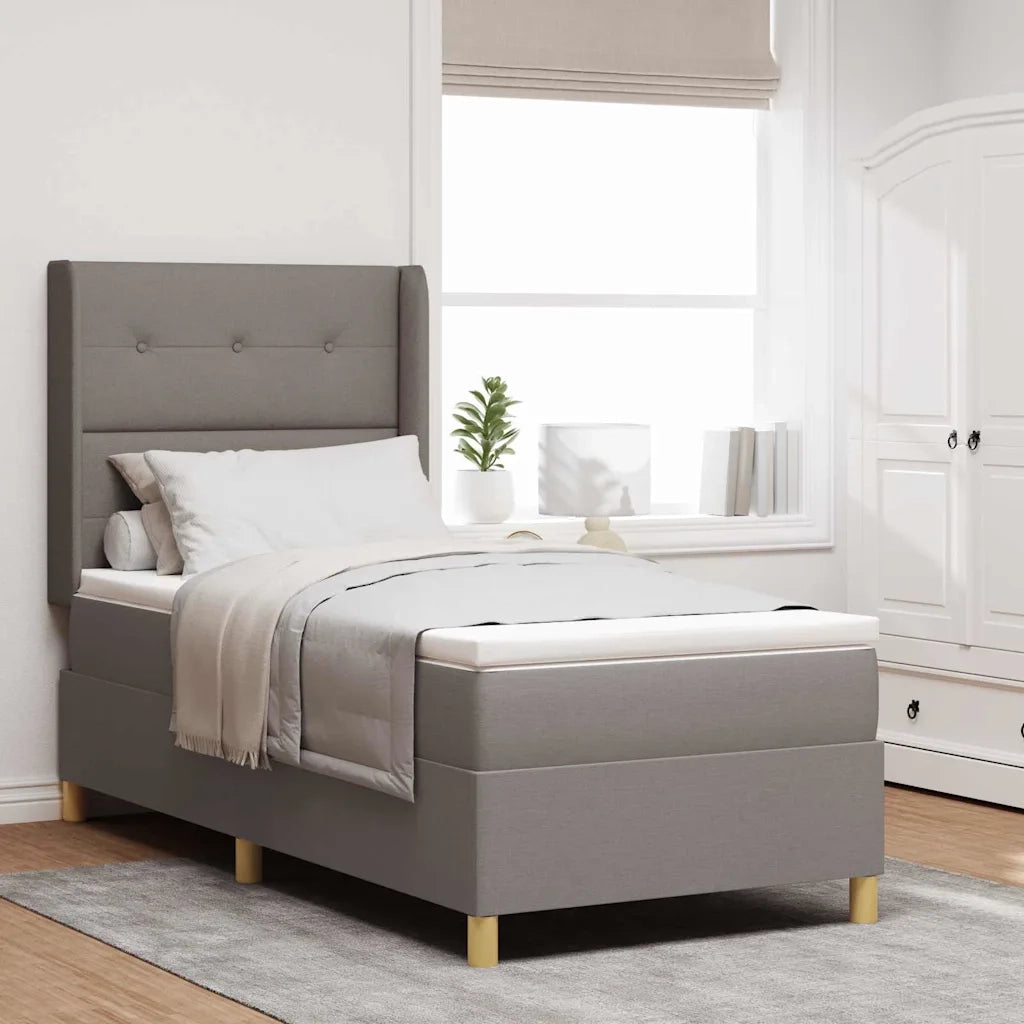 Letto a molle con materasso Talpa 90 x 200 cm Tessuto