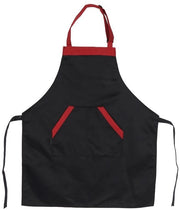 Cucina Multifunzionale - Cintura Regolabile - 2 Tasche - Unisex - Nero/Rosso - Accessorio Cucina - Grembiule