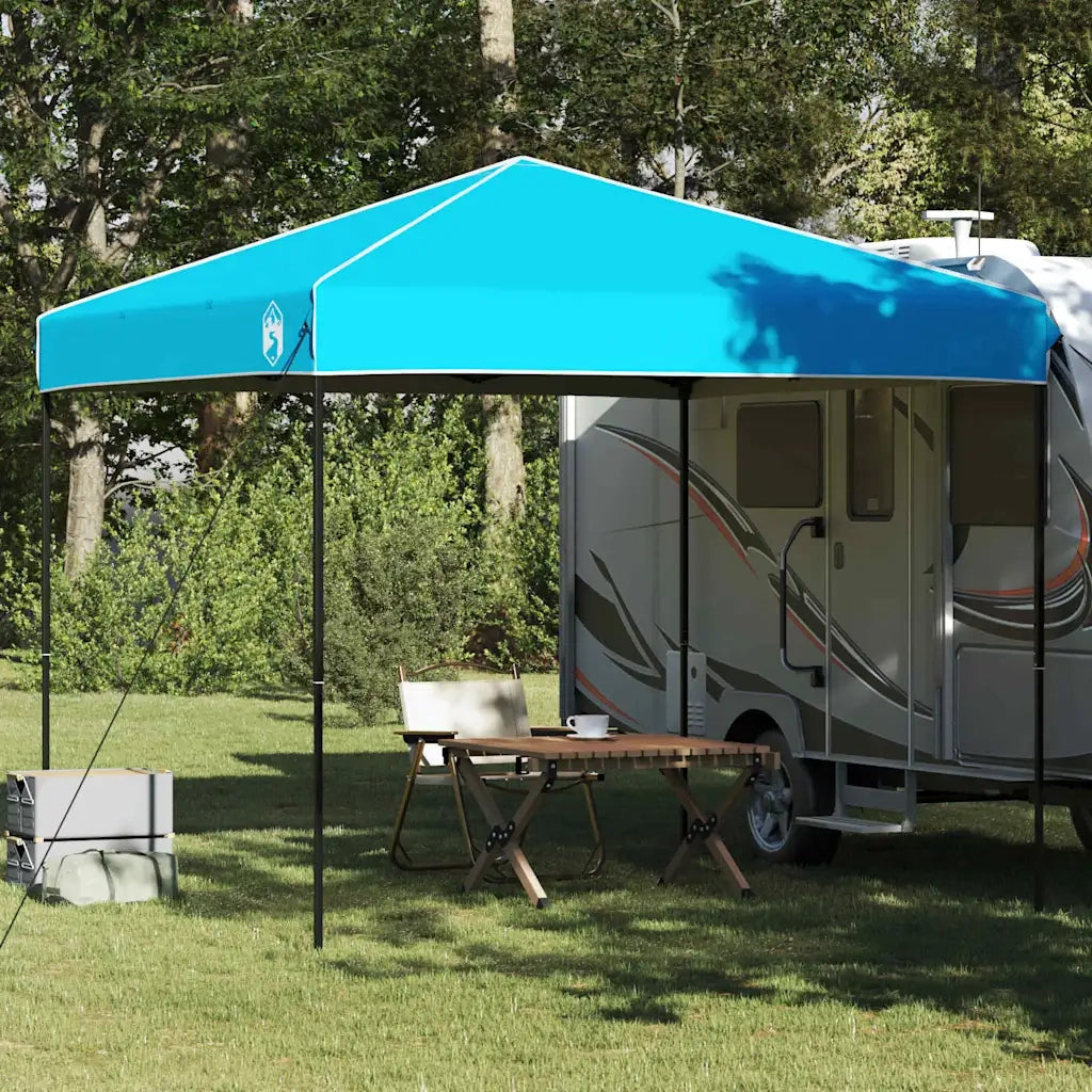 vidaXL Tenda Aggiuntiva Pop-Up Blu 250 x 250 cm Tessuto