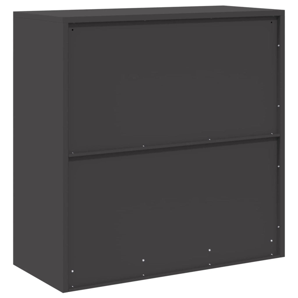 Armadio Nero 90 x 40 x 90 cm Acciaio CFW3784739