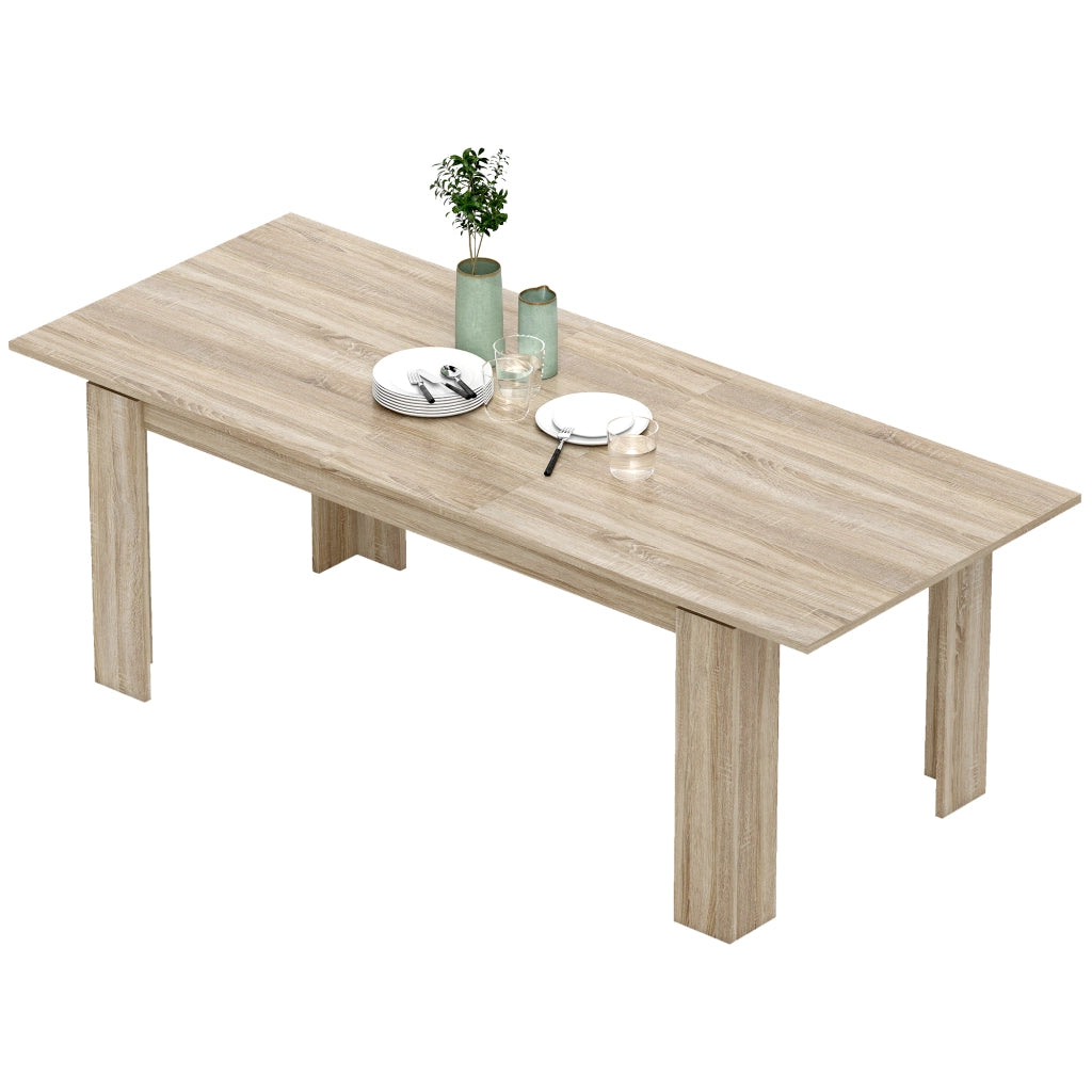 Tavolo da Pranzo Allungabile ¨C zephmum ¨C Legno 180x260 cm