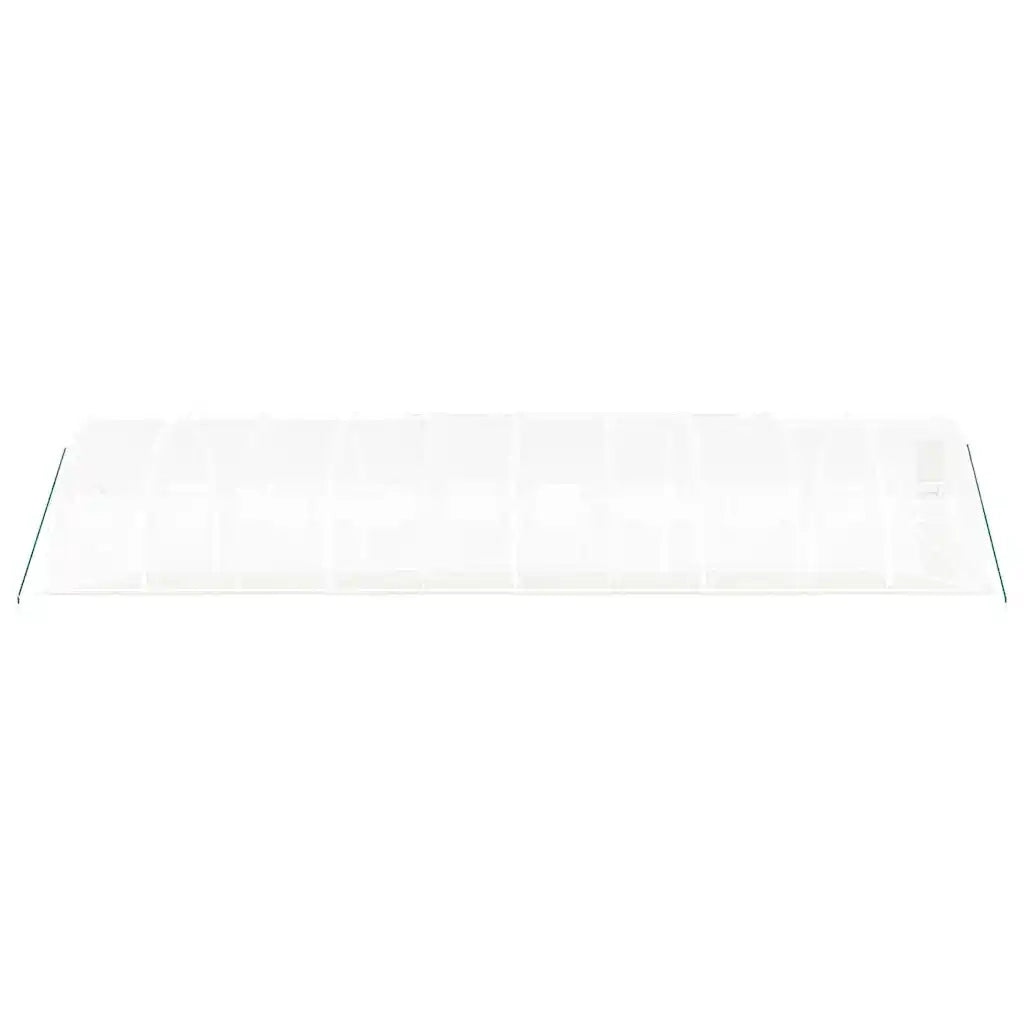 Serra con Telaio in Acciaio Bianco 30 m² 10x3x2 m 3188053