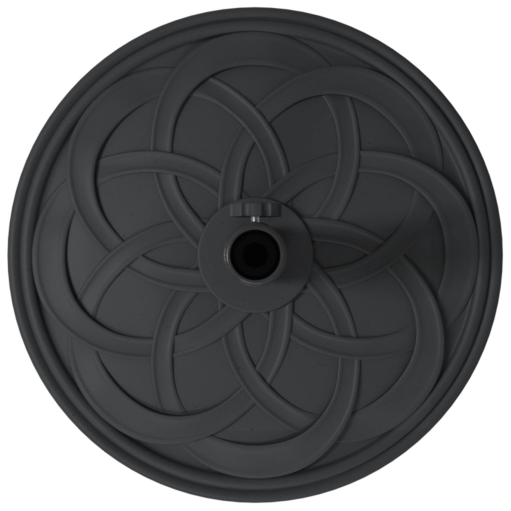 Base per Parasol  con Ruote per Poles Ã˜38-48 mm 13 kg Rotonda
