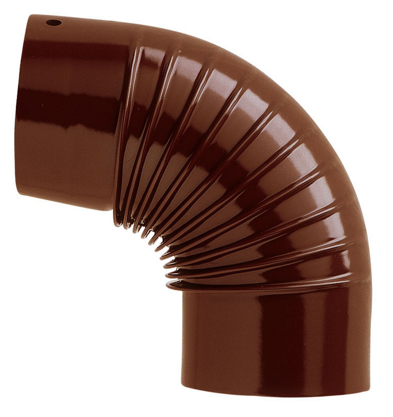 gomito x stufa 90 diametro 15 marrone cod:ferx.5535