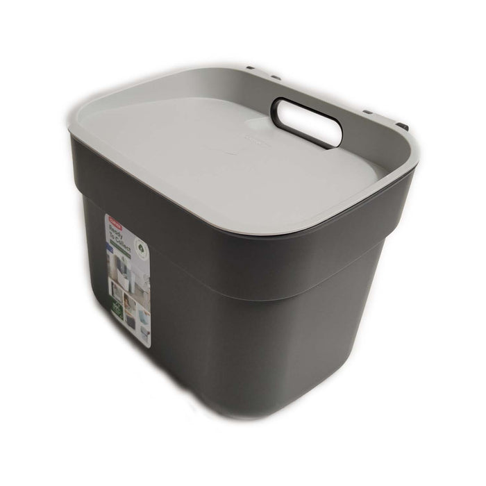 PATTUMIERA CURVER READY GRIGIO / ANTRACITE LT. 5 CON FERMA BUSTA