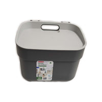 PATTUMIERA CURVER READY GRIGIO / ANTRACITE LT. 5 CON FERMA BUSTA