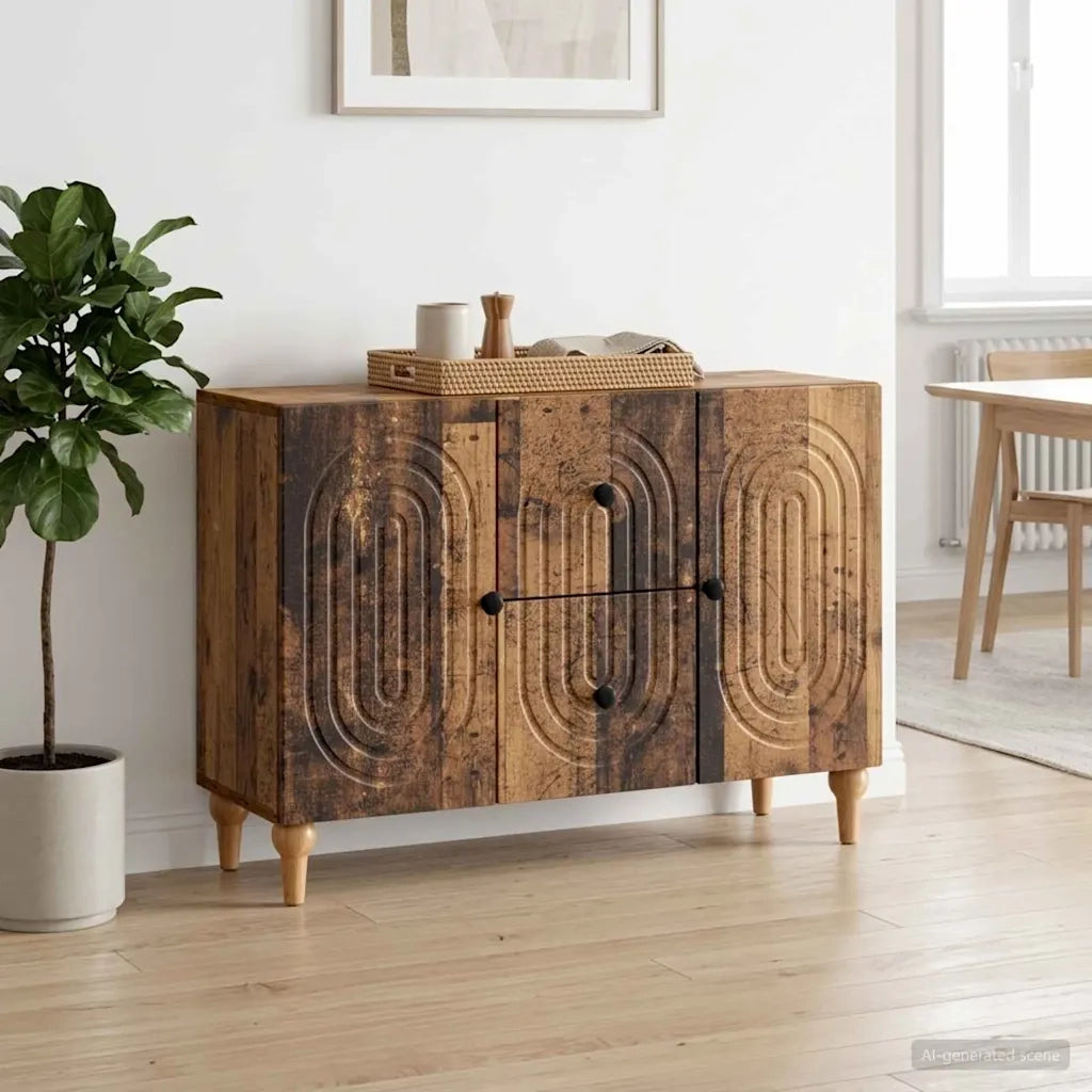 Mobile TV Legno antico 89 x 34,5 x 60 cm Legno ingegnerizzato 894203