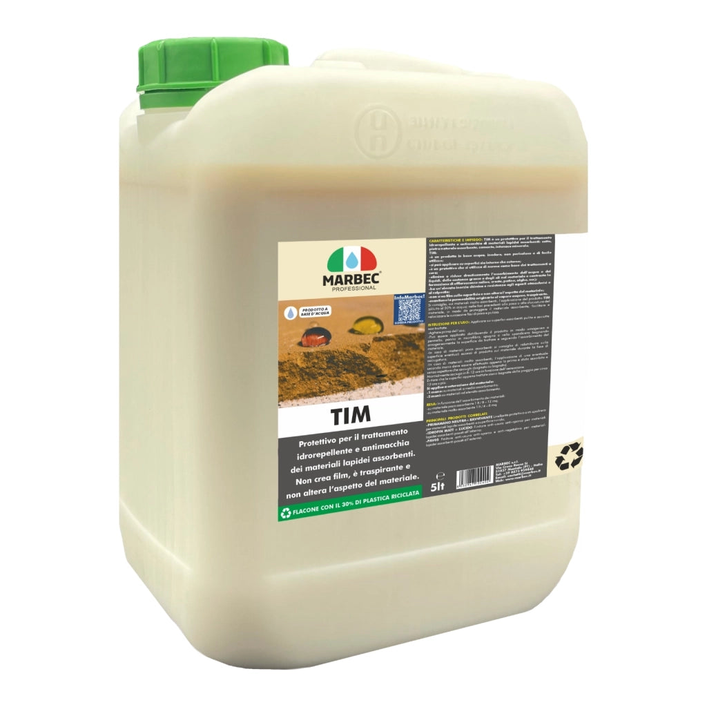 Trattamento idrorepellente antimacchia per cotto e pietre TIM   5LT